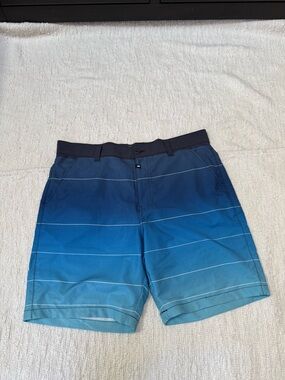 Ring Of Fire Sea And Sun Blue Board Shorts Size 34
